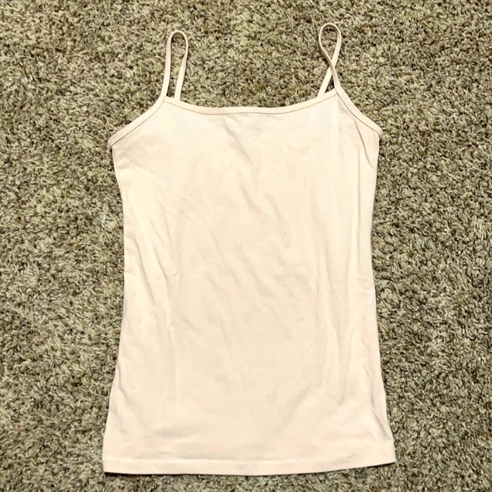 light pink camisole